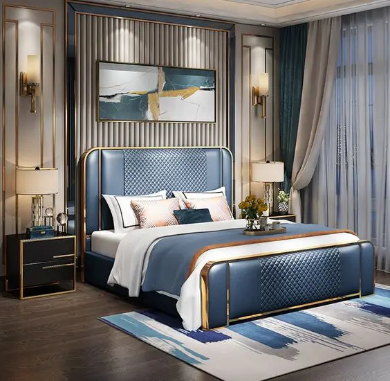 چیدمان سرویس خواب دو نفره