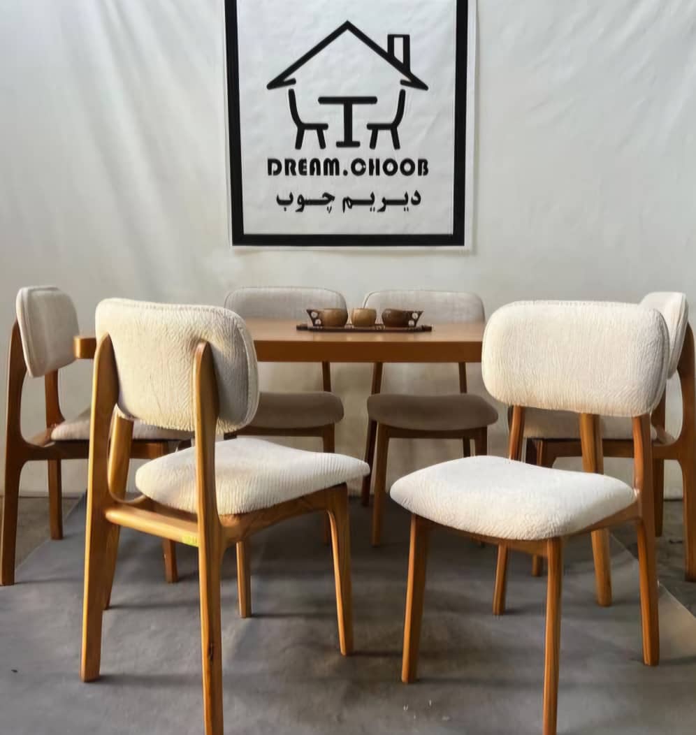 میز ناهارخوری کاترین 6 نفره