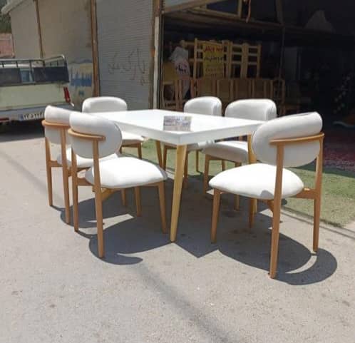 میز ناهارخوری نوبل 6 نفره