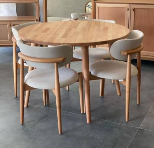 میز ناهارخوری نوبل 6 نفره