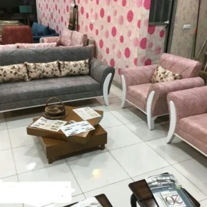 مبل راحتی اسکارلت چوبی 7 نفره