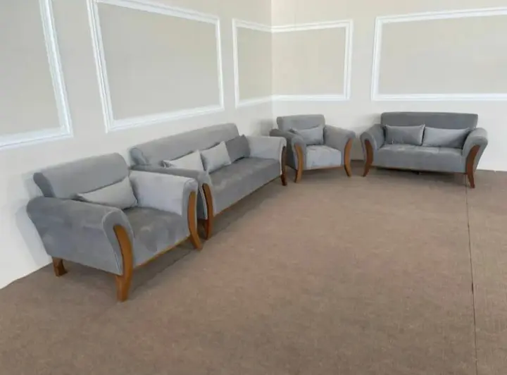 مبل راحتی اسکارلت چوبی 7 نفره