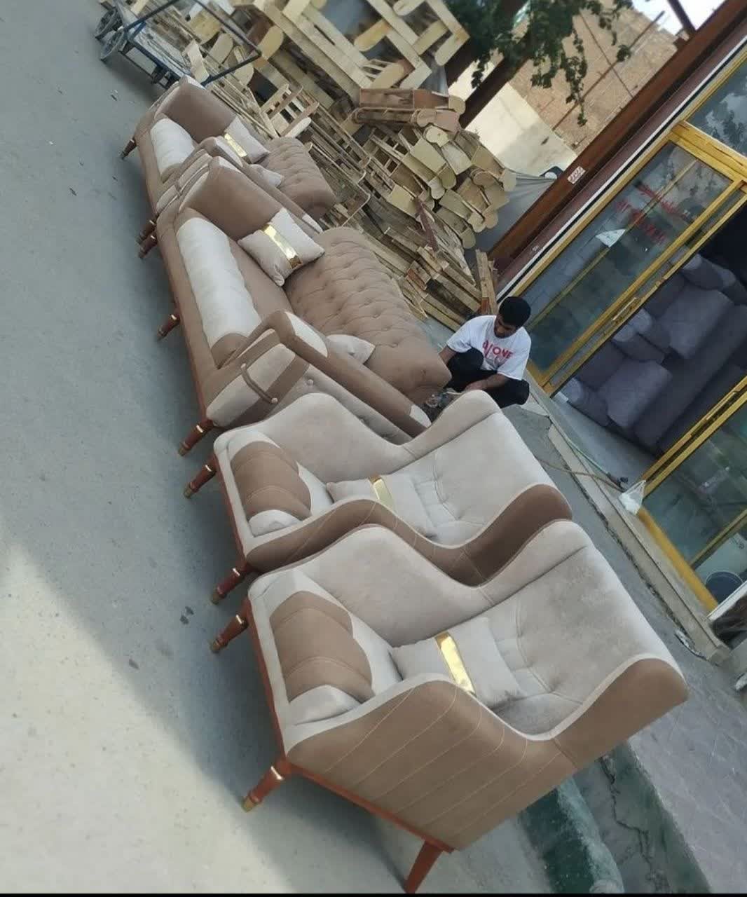 مبل راحتی بارسا 7 نفره