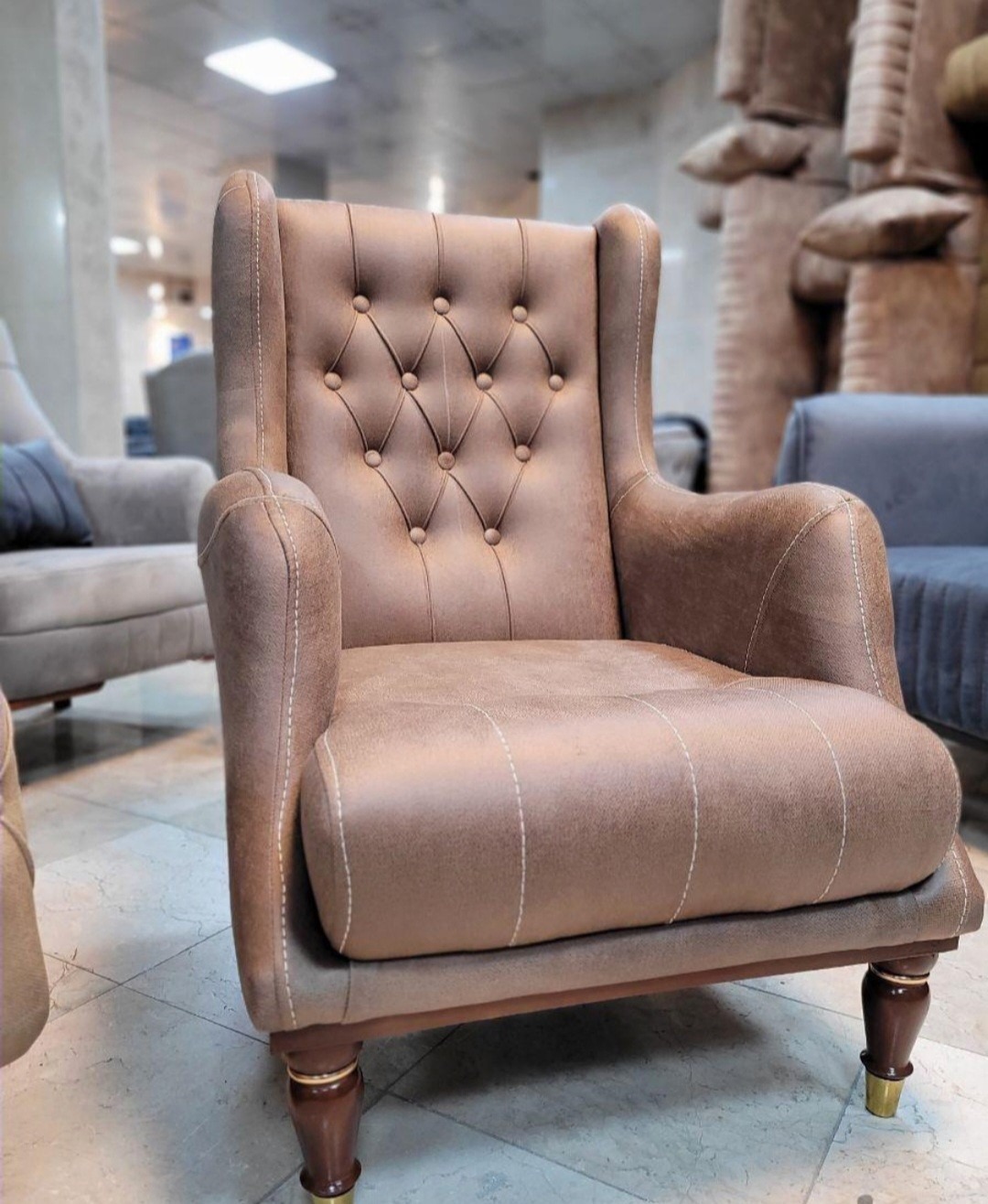 مبل راحتی چستر پاریس 7