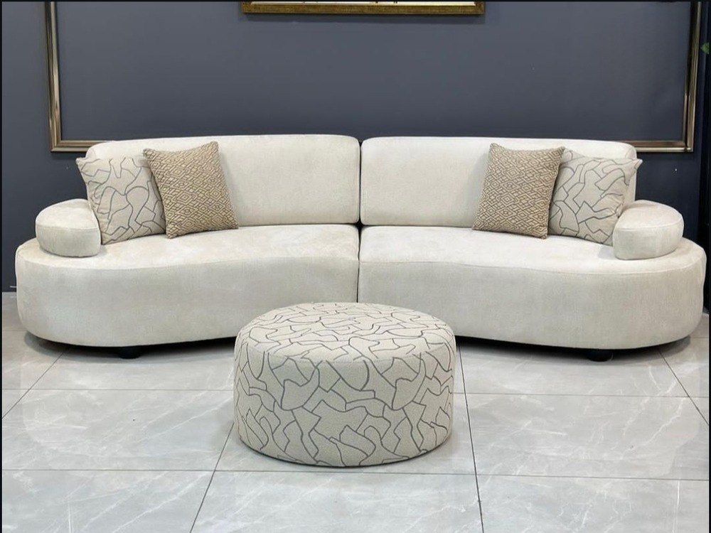 مبل راحتی لوبیایی