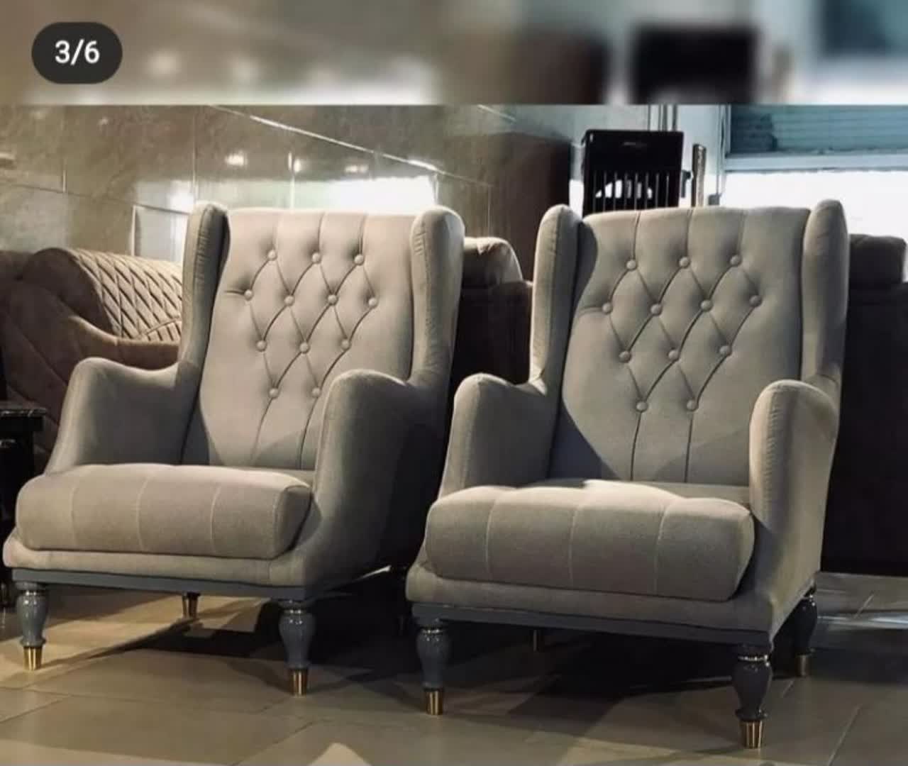 مبل راحتی چستر لستر 7 نفره