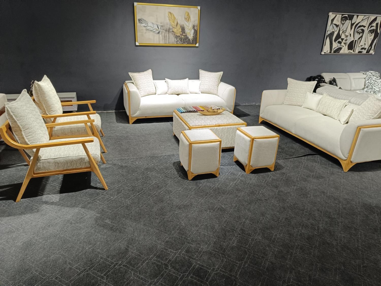 مبل راحتی مینیمال ونیز 7 نفره