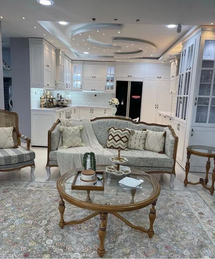 مبل کلاسیک فرانسوی ابزاری 7 نفره