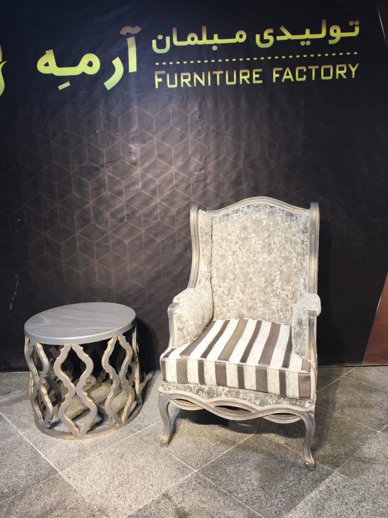 مبل کلاسیک چستر فرانسوی طنابی 8 نفره