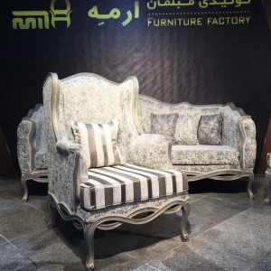 مبل کلاسیک چستر فرانسوی طنابی 8 نفره