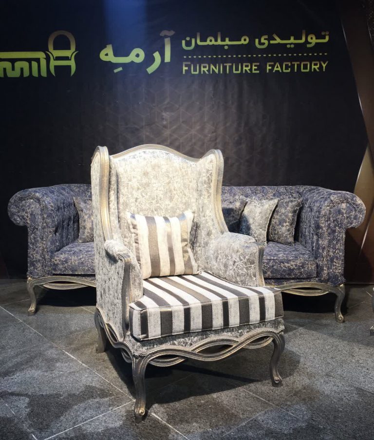 مبل کلاسیک چستر فرانسوی طنابی 8 نفره