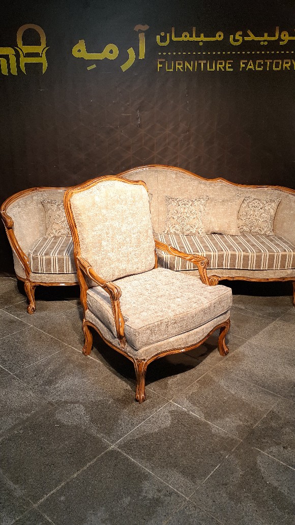 مبل کلاسیک روما 7 نفره