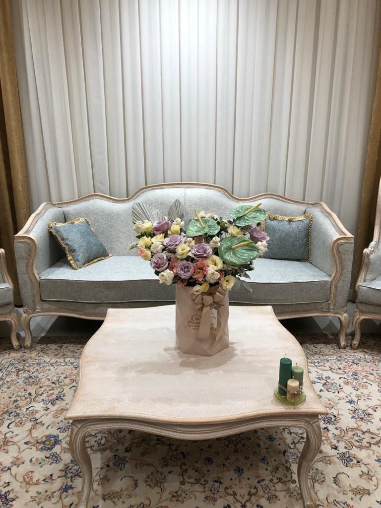 مبل کلاسیک فرانسوی نهال 7 نفره