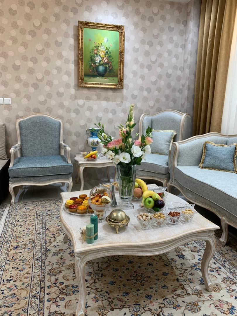 مبل کلاسیک فرانسوی نهال 7 نفره