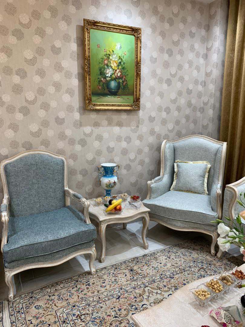 مبل کلاسیک فرانسوی نهال 7 نفره