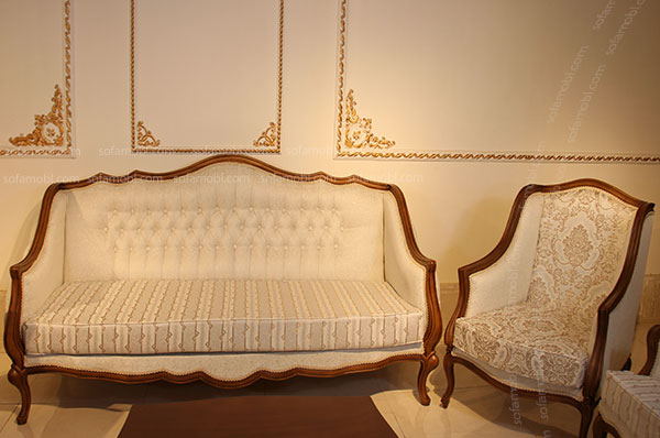 مبل کلاسیک فرانسوی ونوس 7 نفره