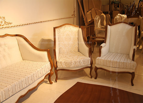 مبل کلاسیک فرانسوی ونوس 7 نفره