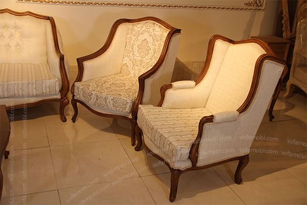 مبل کلاسیک فرانسوی ونوس 7 نفره