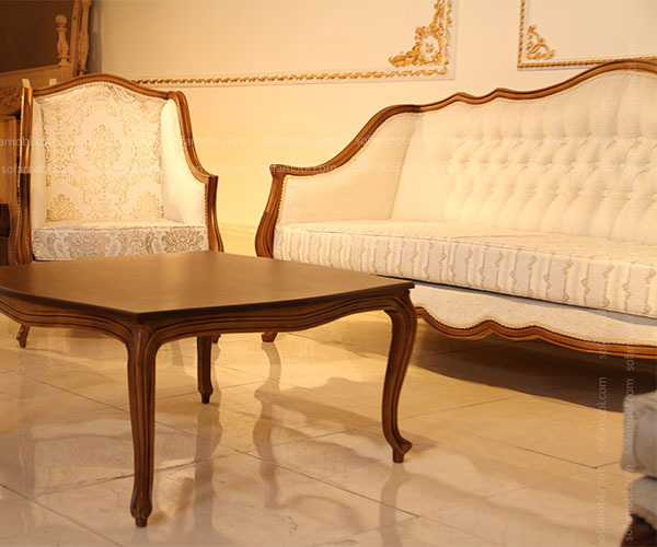 مبل کلاسیک فرانسوی ونوس 7 نفره