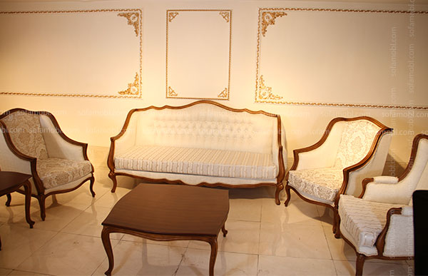 مبل کلاسیک فرانسوی ونوس 7 نفره