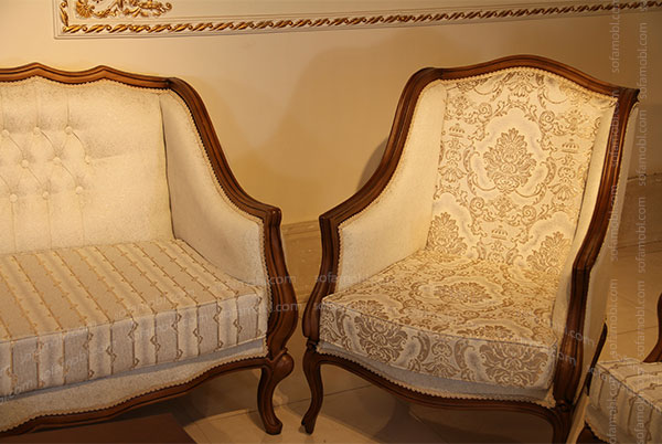 مبل کلاسیک فرانسوی ونوس 7 نفره