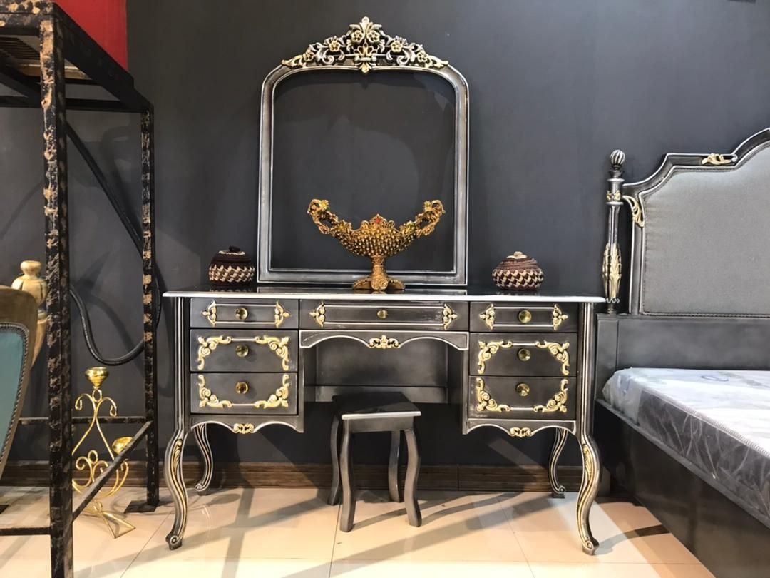 سرویس خواب کلاسیک منبت لنا 2 نفره