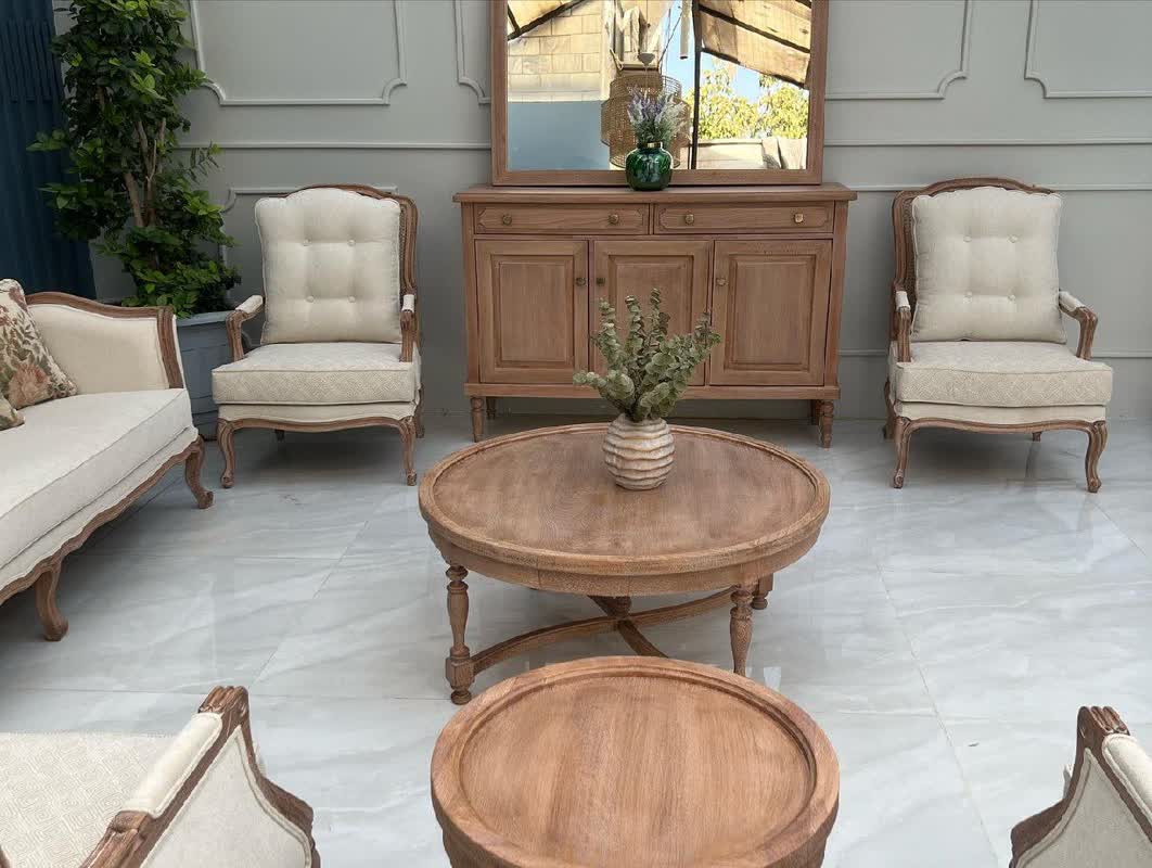 مبل کلاسیک فرانسوی آنجل 7 نفره