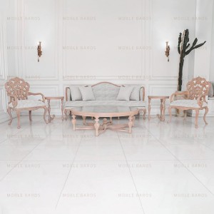 مبل کلاسیک فرانسوی کینگ لورانس  7 نفره