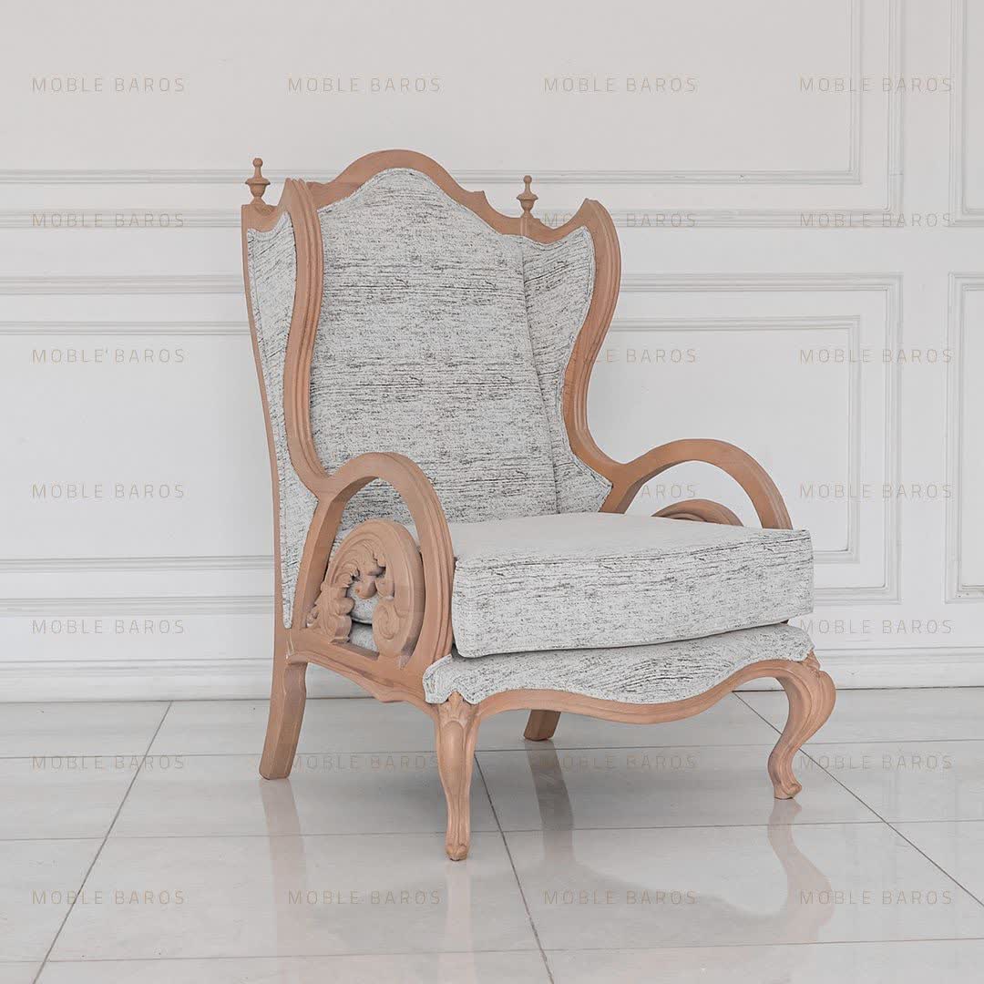 مبل کلاسیک فرانسوی کینگ لورانس  7 نفره