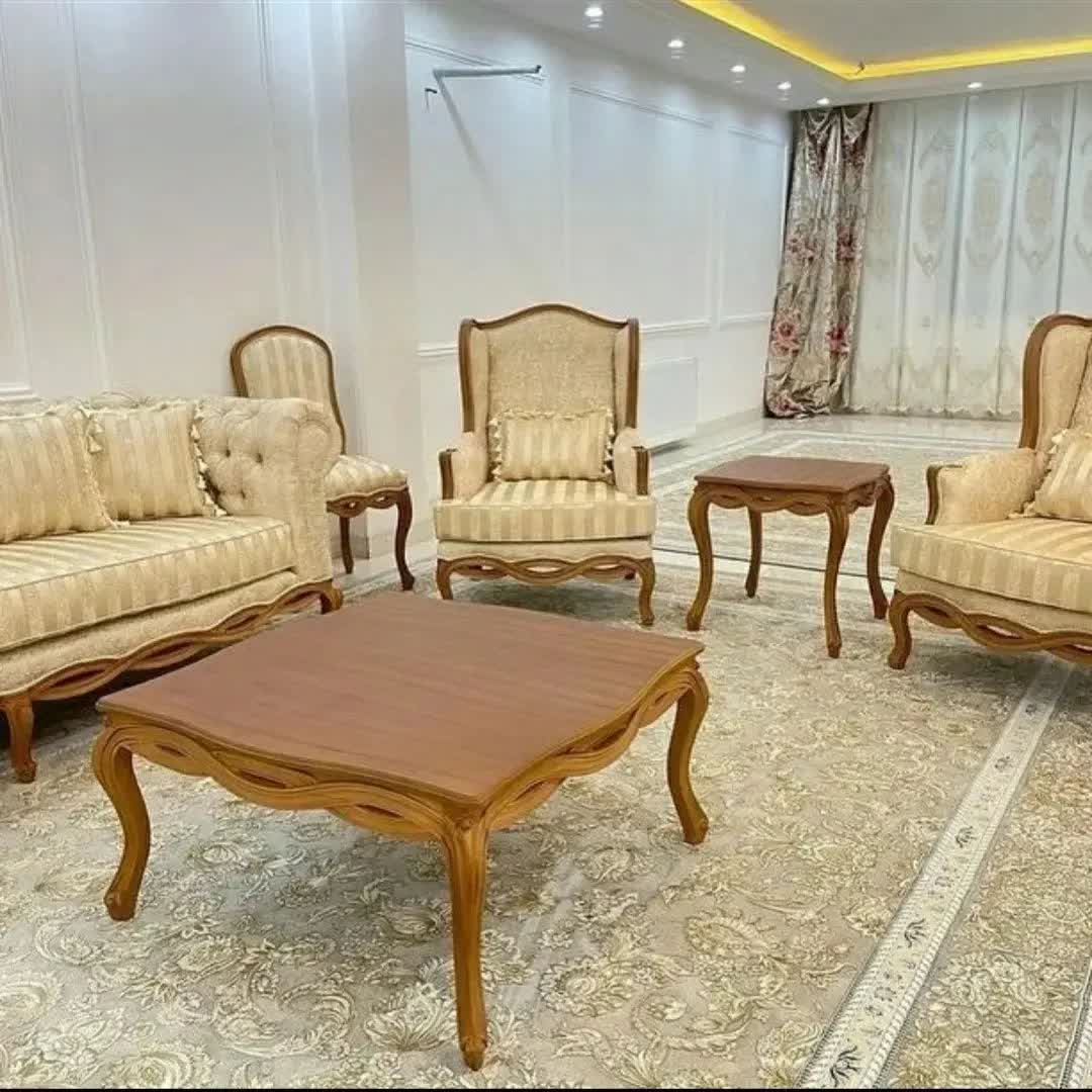 مبل کلاسیک فرانسوی طنابی 7 نفره