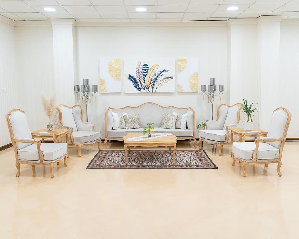 مبل کلاسیک فرانسوی راشل 7 نفره