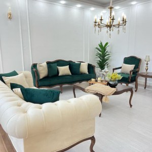 مبل کلاسیک فرانسوی ژینا 8 نفره