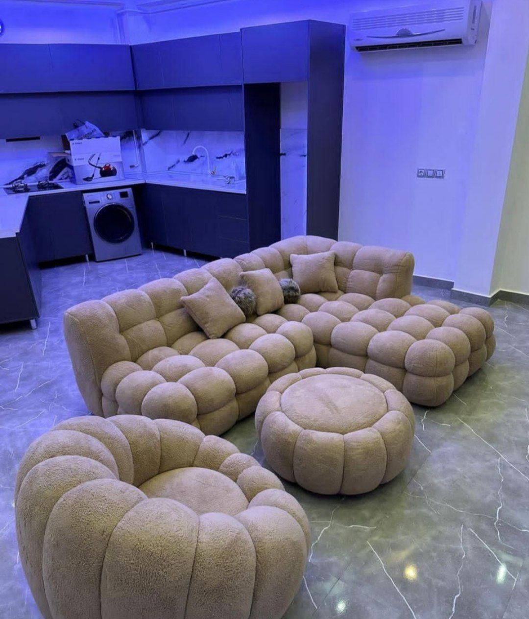 مبل راحتی ال تدی Luxurysofa-113