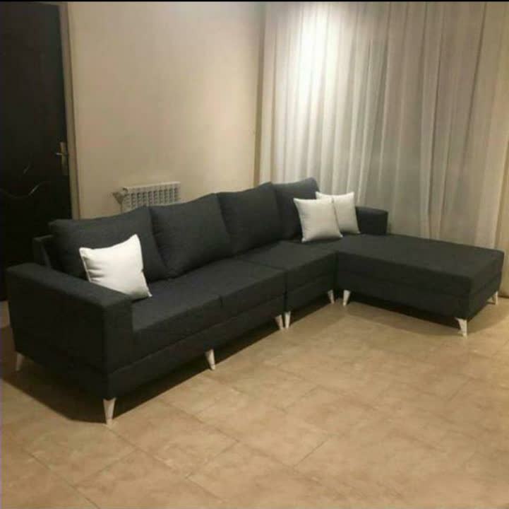 مبل ال TV سفید