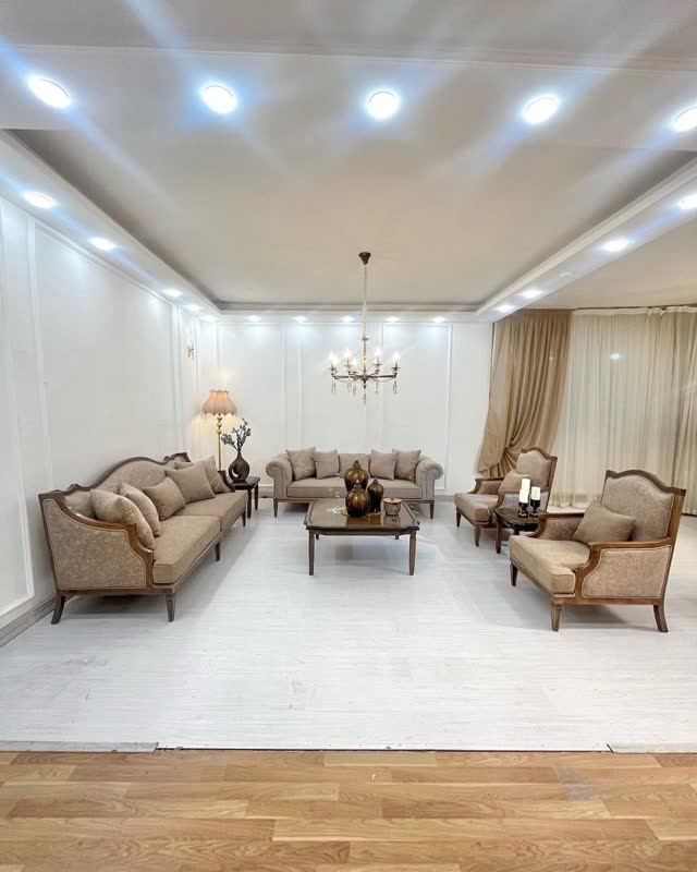 مبل کلاسیک آلفردو مدل گلوریا 8 نفره