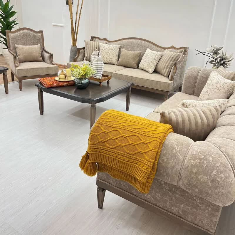 مبل کلاسیک آلفردو مدل نیک 8 نفره