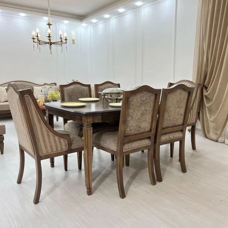 مبل کلاسیک آلفردو مدل نیک 8 نفره