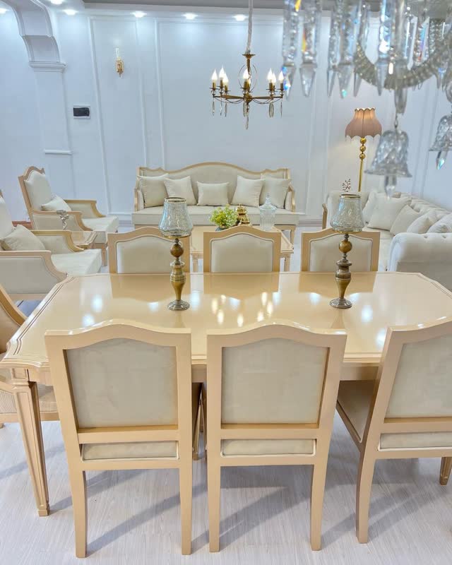 مبل کلاسیک آلفردو مدل یلدا 8 نفره