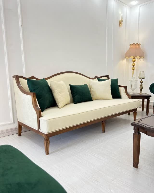 مبل کلاسیک آلفردو مدل ژوبین 8 نفره