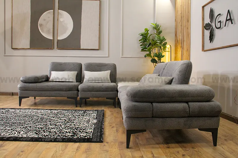 مبل راحتی درنیکا 8 نفره تخت شو