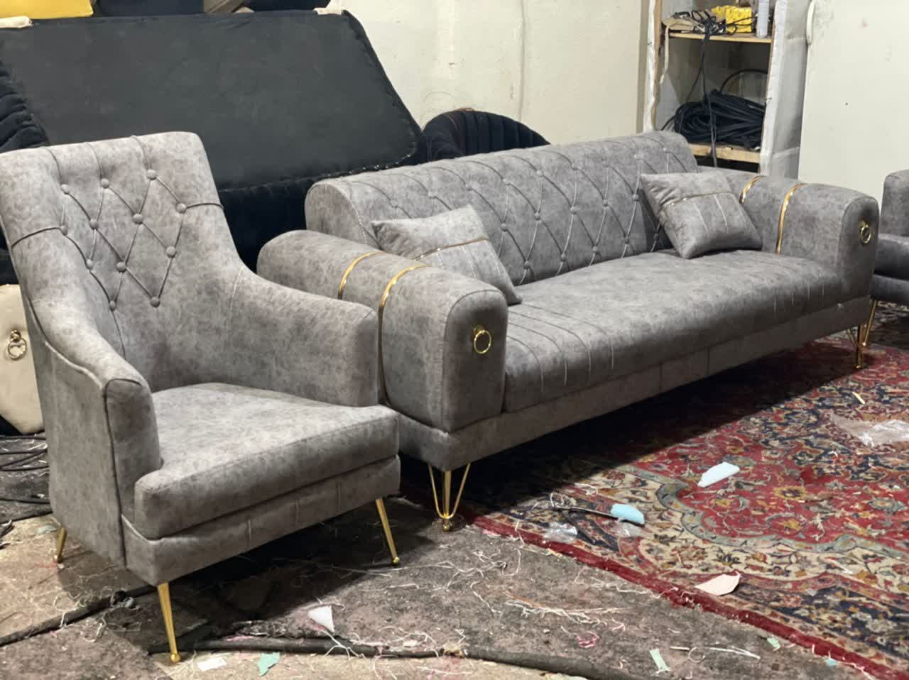 مبل راحتی چستر یونانی 7 نفره Dayana