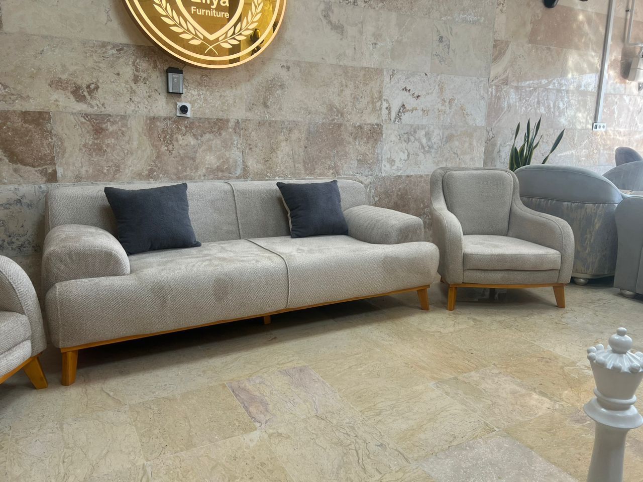 مبل راحتی مینیمال لگنی 8 نفره