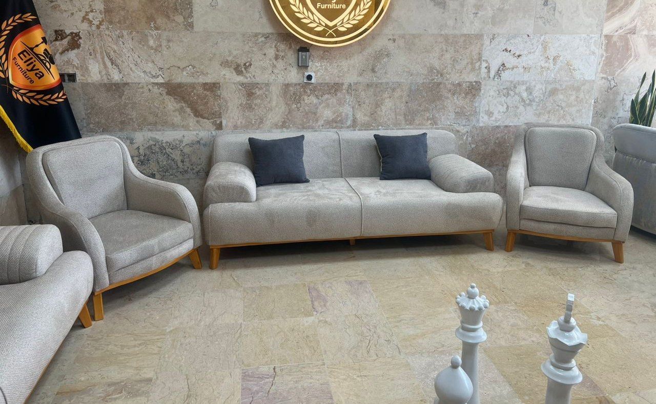 مبل راحتی مینیمال لگنی 8 نفره