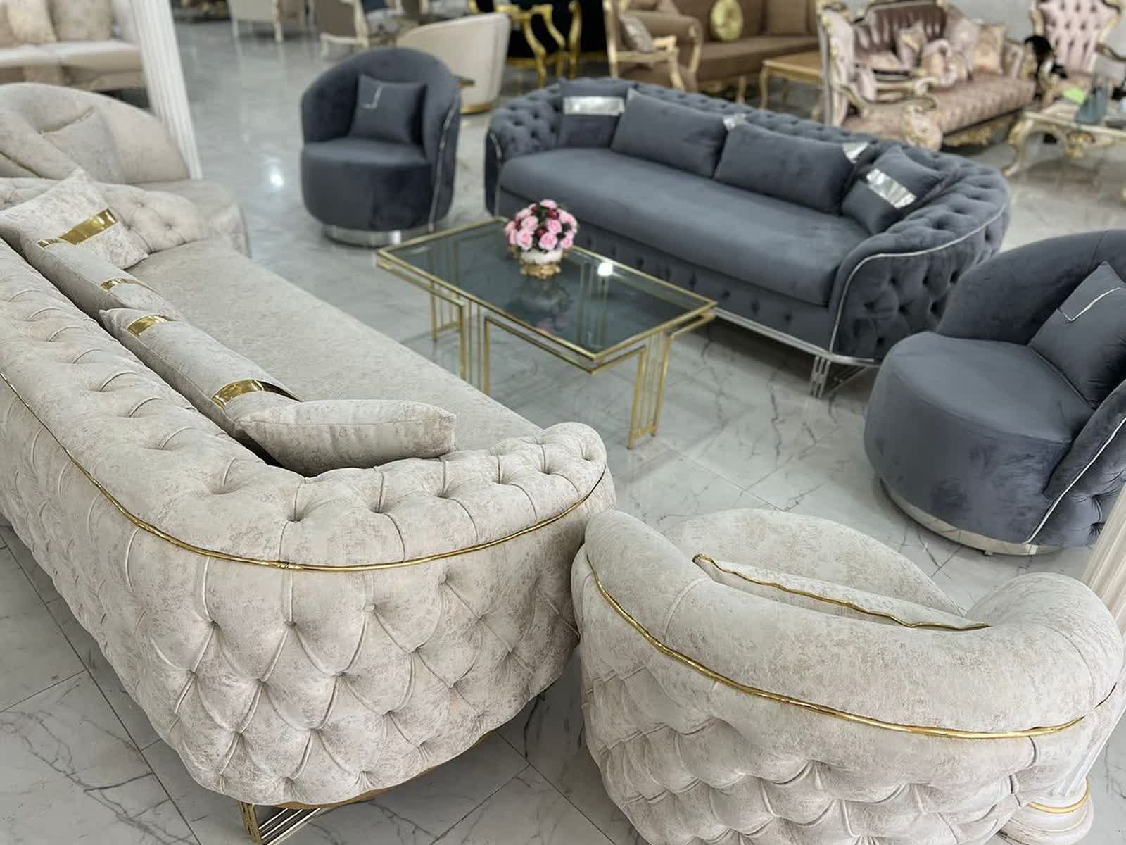 مبل راحتی چستر لوکاس 8 نفره