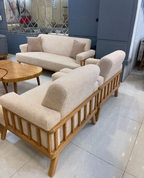 مبل راحتی مینیمال نرده ای 8 نفره