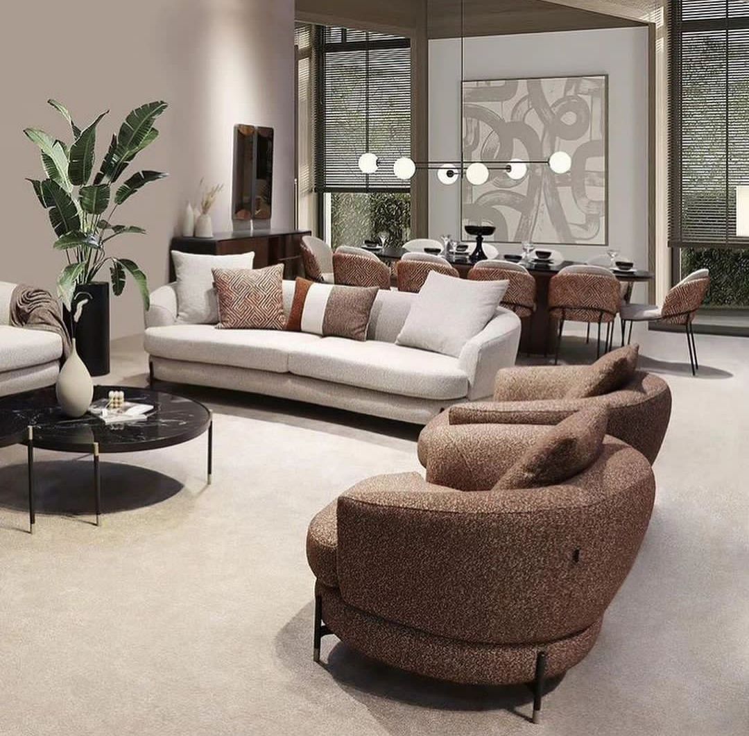 مبل راحتی مینیمال ریچارد منهتن 8 نفره