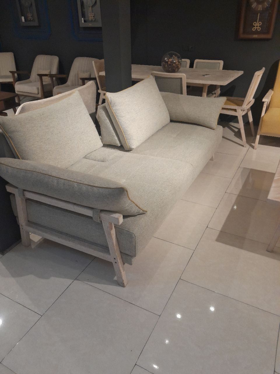 مبل 7 نفره راحتی تخت خوابشو مدل لوتوس