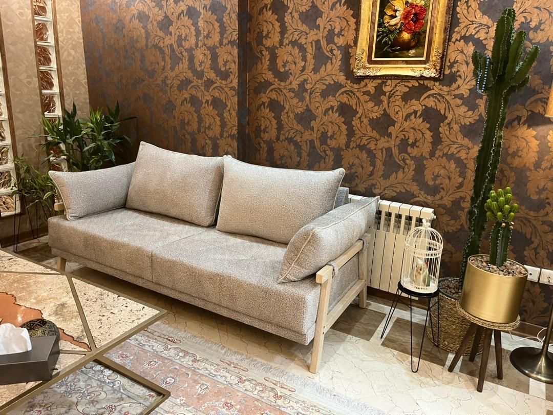 مبل 7 نفره راحتی تخت خوابشو مدل لوتوس