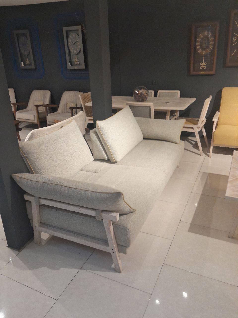 مبل 7 نفره راحتی تخت خوابشو مدل لوتوس