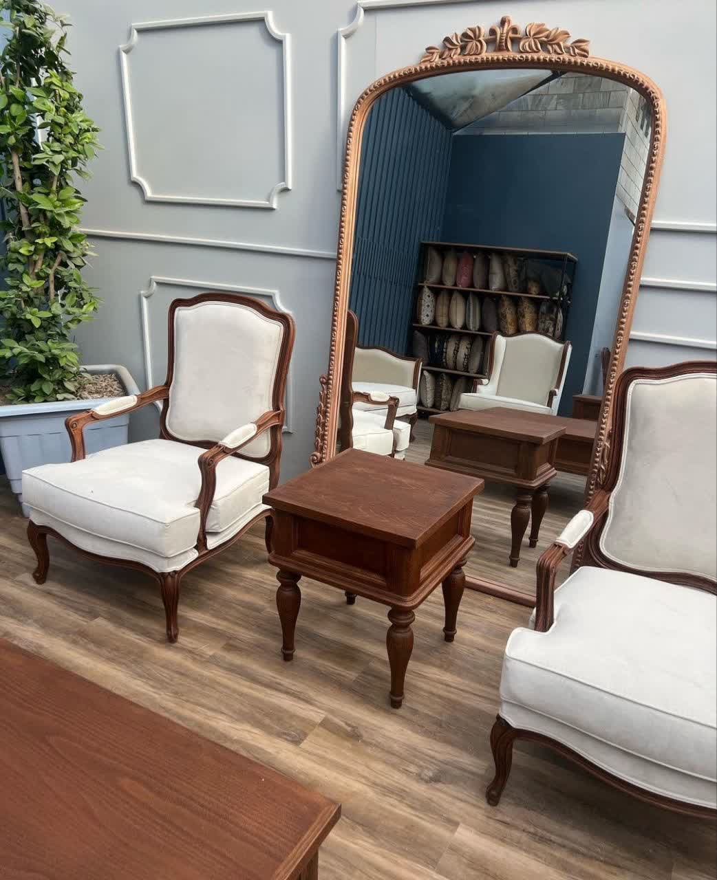 مبل کلاسیک فرانسوی هلنا 7 نفره